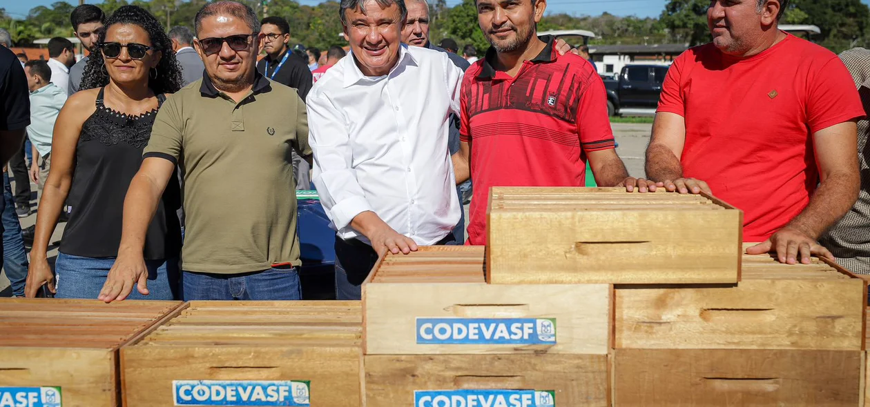Produtos entregues por Wellington Dias