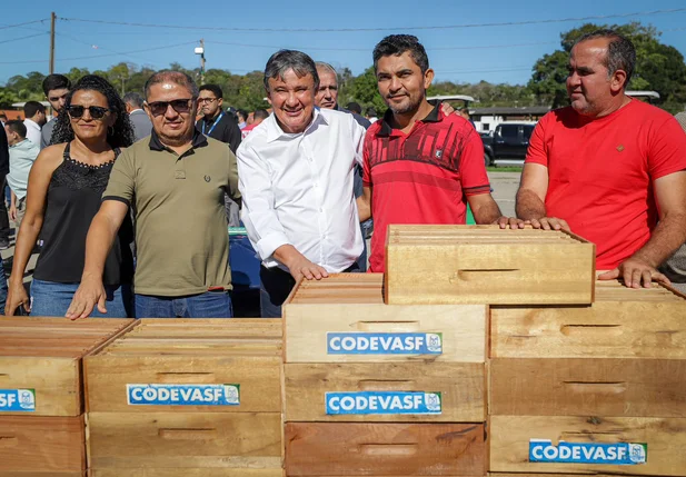 Produtos entregues por Wellington Dias