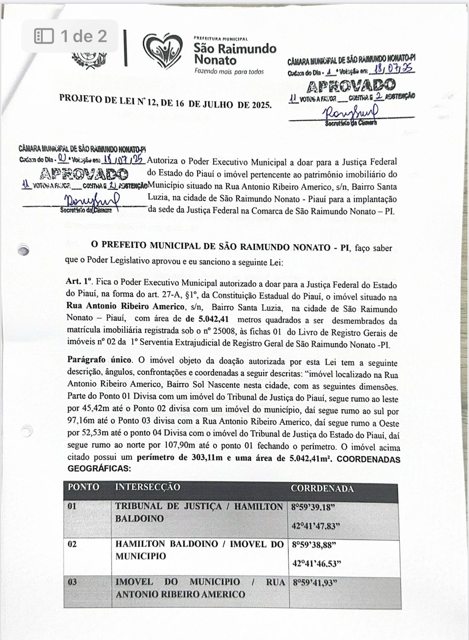 Projeto de lei