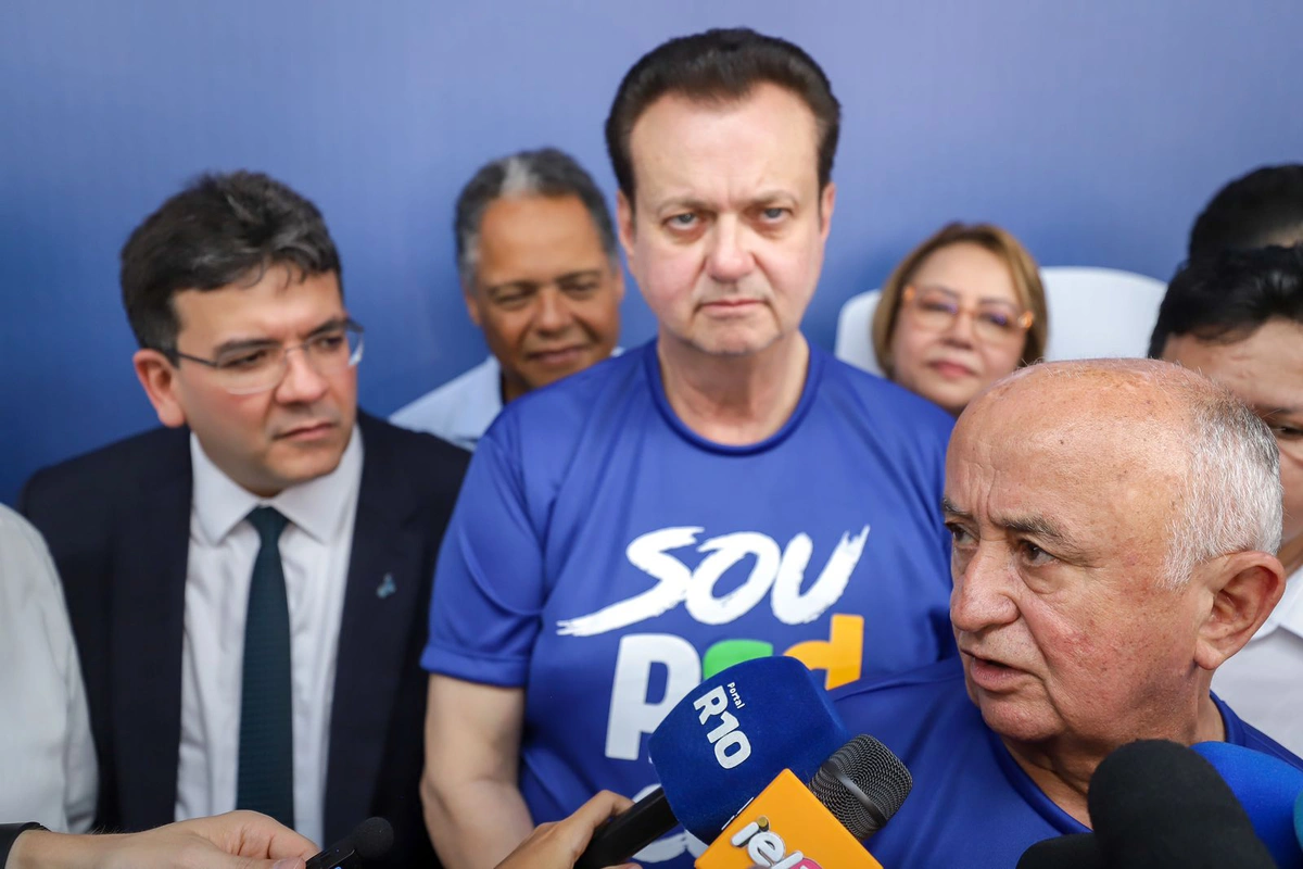Rafael Fonteles, Gilberto Kassab e Júlio César