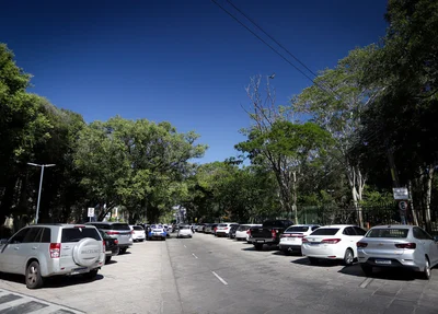 Região do centro de Teresina, área de atuação dos flanelinhas