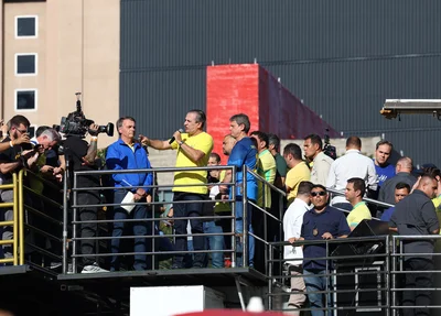 Silas Malafaia durante ato do Jair Bolsonaro na Avenida Paulista