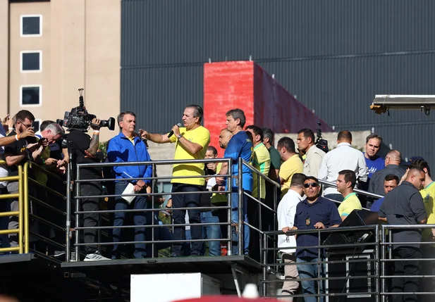Silas Malafaia durante ato do Jair Bolsonaro na Avenida Paulista