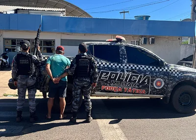 Suspeito do crime foi preso pela PM de Picos horas depois