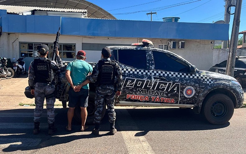 Suspeito do crime foi preso pela PM de Picos horas depois