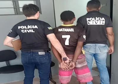Suspeito preso pela Polícia Civil do Piauí