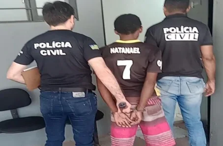 Suspeito preso pela Polícia Civil do Piauí