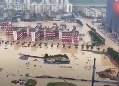 Tempestades na China