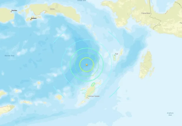 Terremoto é sentido na Indonésia