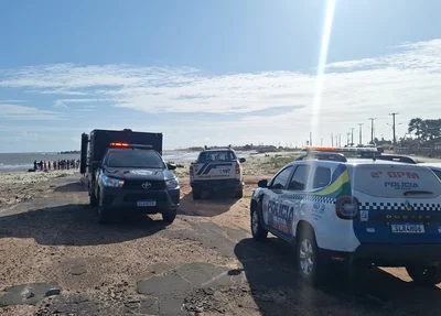 Turista foi encontrado morto na praia Pedra do Sal