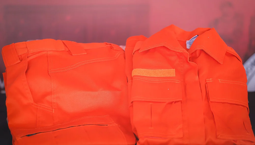 Uniformes do bombeiros