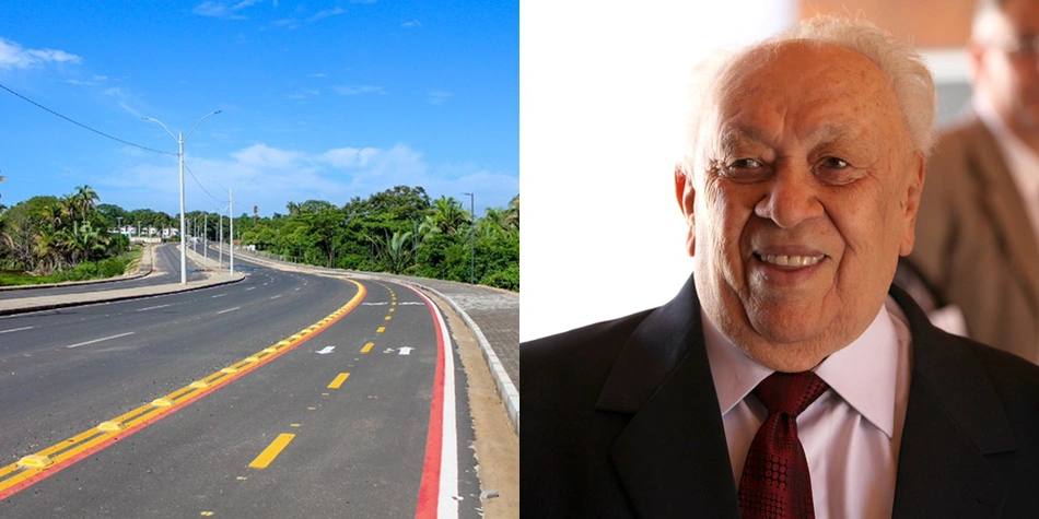 Via Sul agora leva o nome do empresário João Claudino