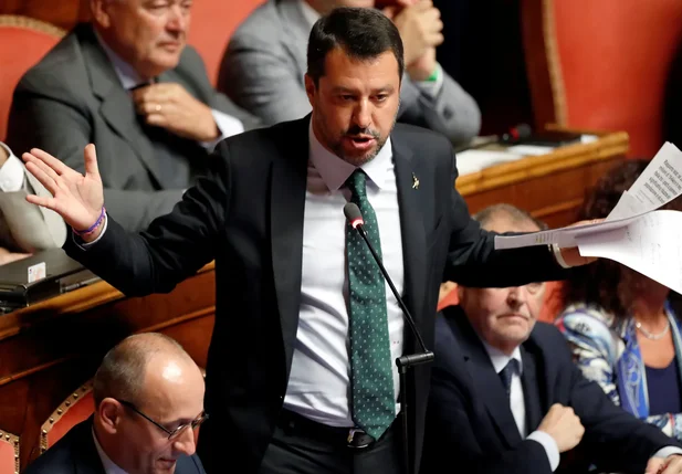 Vice-primeiro-ministro da Itália, Matteo Salvini