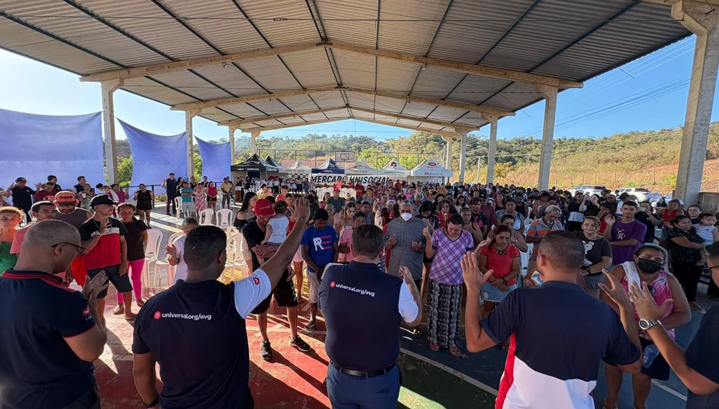 Voluntários do Unisocial realizam ação social no Conjunto Pedro Balzi em Teresina