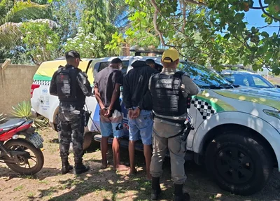 A equipe policial realizava abordagens próximo ao rodoanel de entrada da cidade