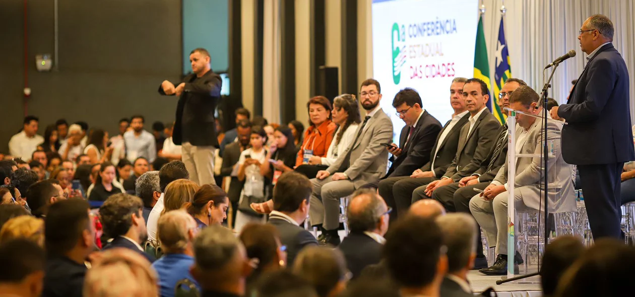 Abertura da 6ª Conferência Estadual das Cidades