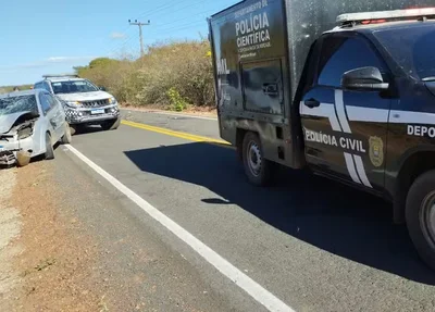 Acidente entre carro e motos deixa jovem morta na PI 120 em Valença do Piauí