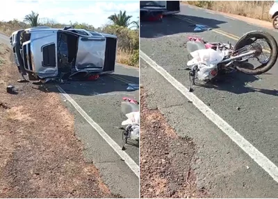 Acidente entre dois veículos deixa um morto na PI 221 em Altos