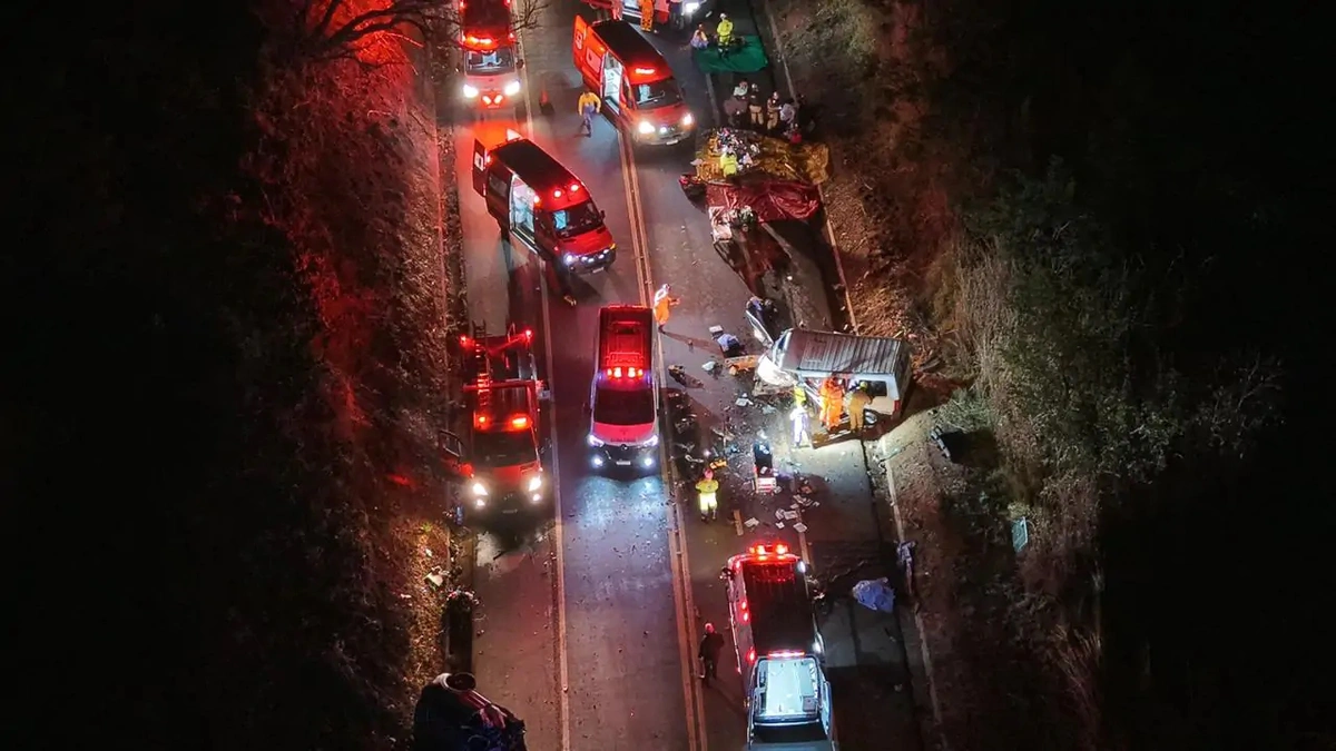 Acidente na BR 452 em Uberlândia