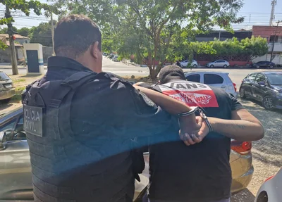 Acusado preso pela Polícia Civil