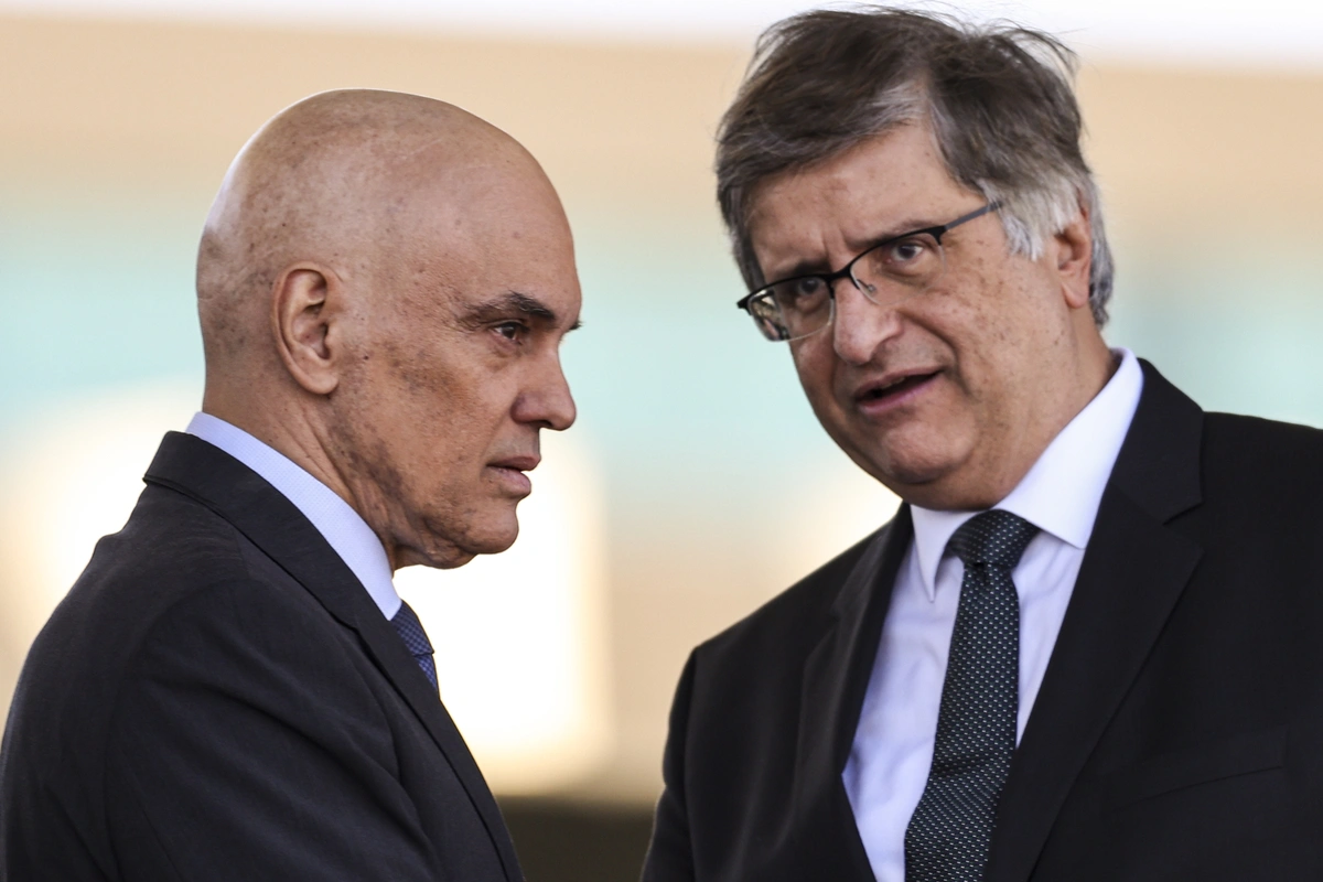Alexandre de Moraes e Paulo Gonet