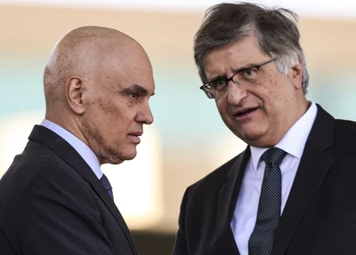 Alexandre de Moraes e Paulo Gonet