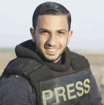 Anas Jamal Al-Sharif, um dos jornalistas mortos