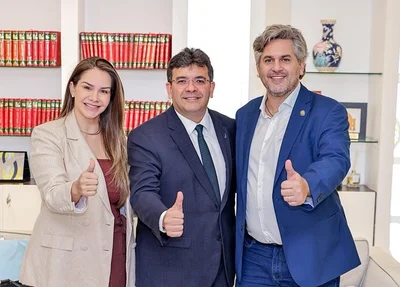 Anyara Santos, Rafael Fonteles e Pablo Santos