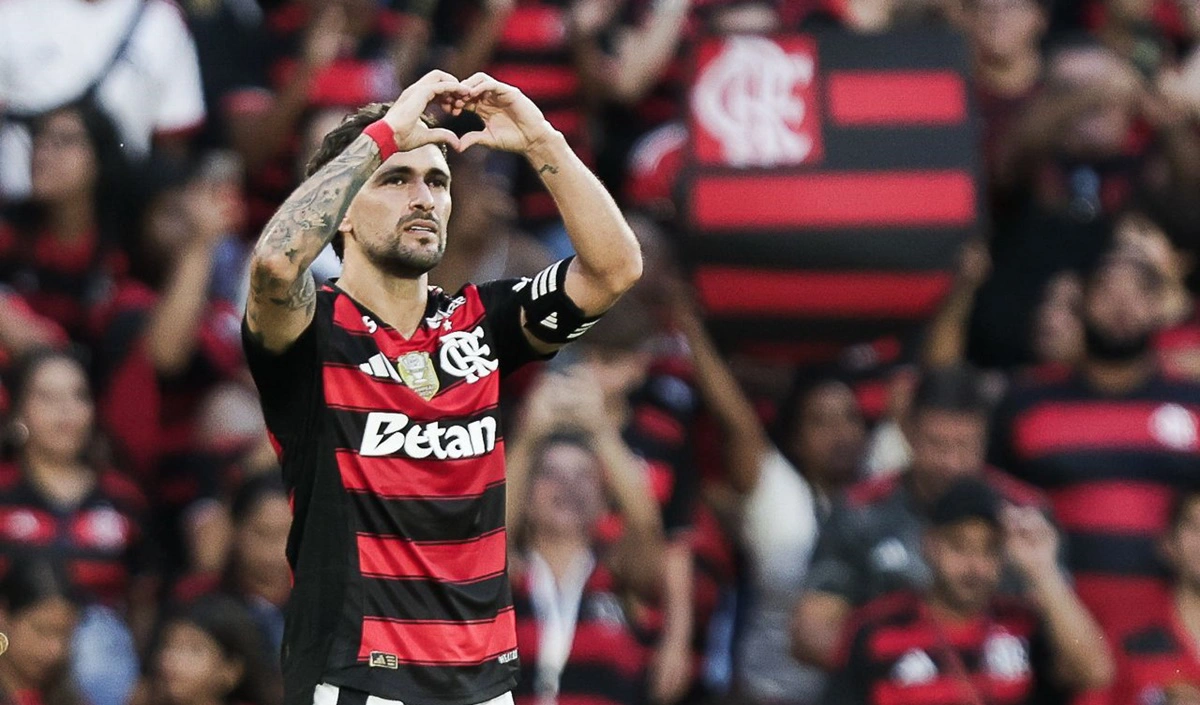 Arrascaeta marcou para o Flamengo