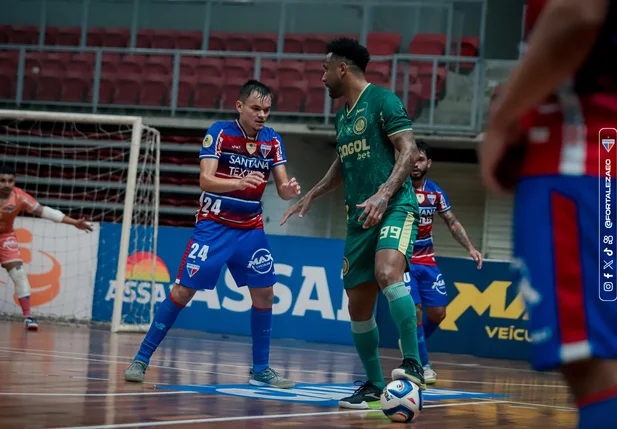 Atlético Piauiense empata com o Fortaleza no Brasileiro de Futsal
