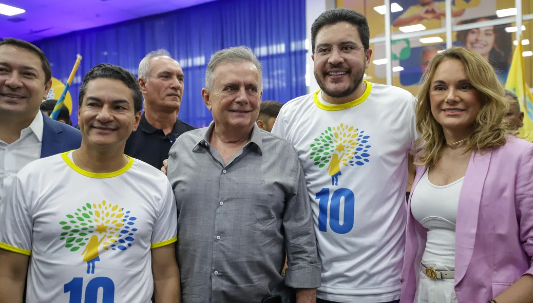Autoridades no encontro do Republicanos