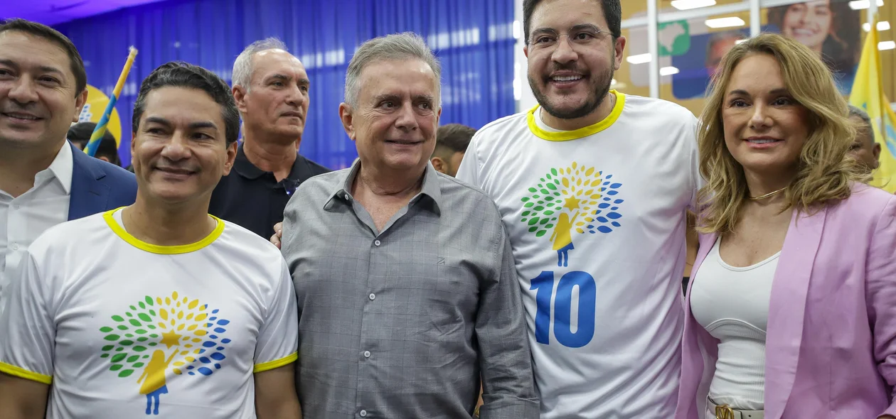 Autoridades no encontro do Republicanos