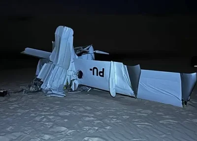 Avião caiu no Parque Nacional dos Lençõis Maranhenses