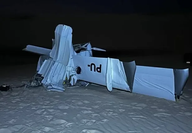 Avião caiu no Parque Nacional dos Lençõis Maranhenses