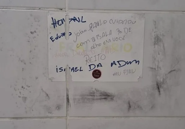 Bilhete com ameaça ao reitor da UFDPar