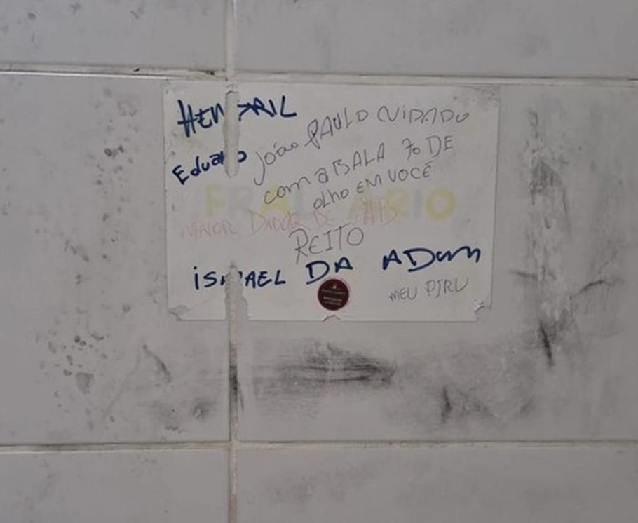 Bilhete com ameaça ao reitor da UFDPar