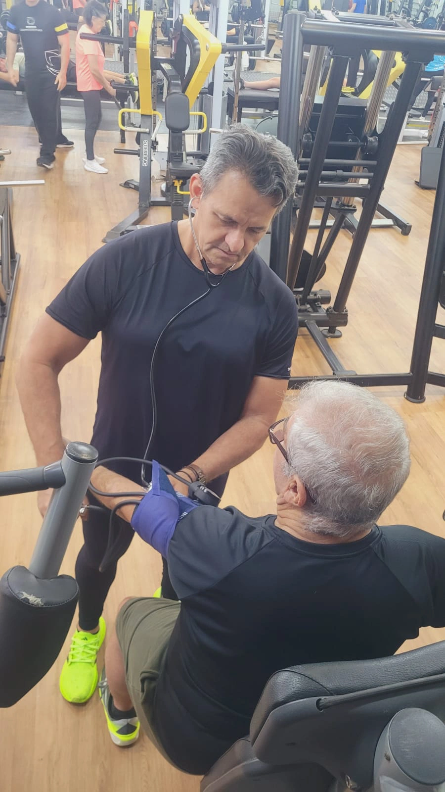 Blitz da pressão na academia: um ato simples que pode salvar vidas