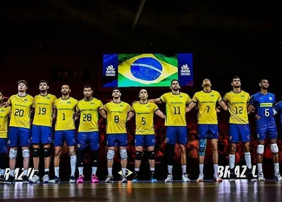 Brasil perde semifinal para a Polônia na Liga das Nações Masculina de Vôlei