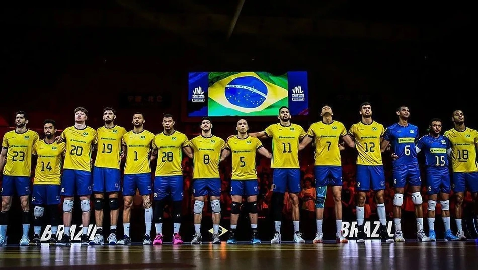 Brasil perde semifinal para a Polônia na Liga das Nações Masculina de Vôlei