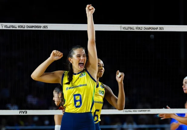 Brasil vence Porto Rico e se classifica às oitavas do Mundial Feminino de Vôlei