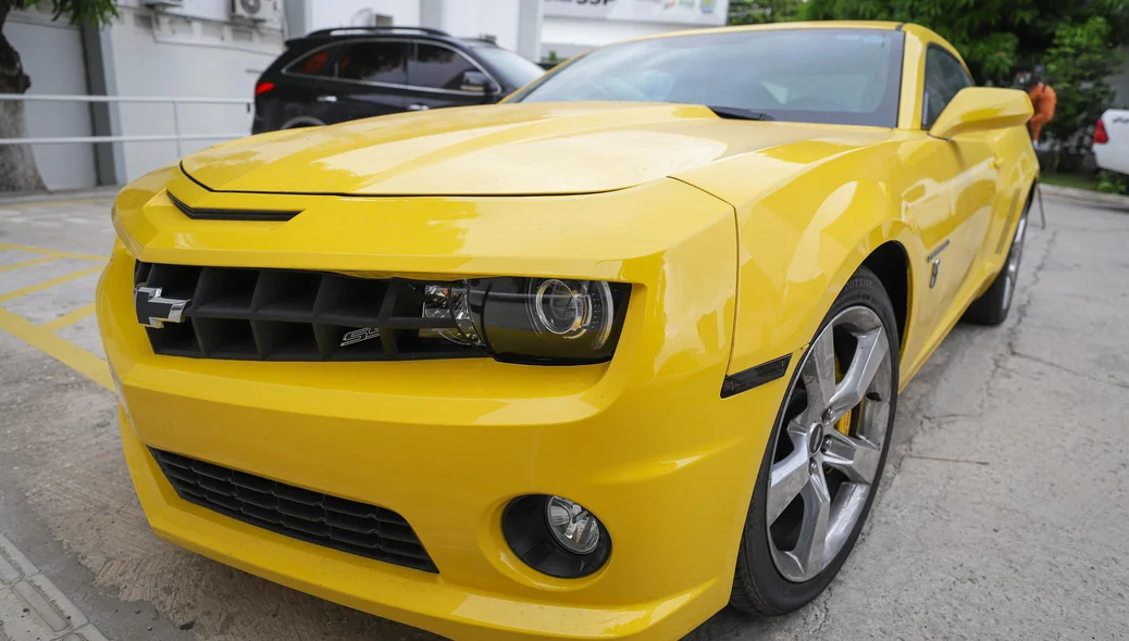 Camaro apreendido durante operação