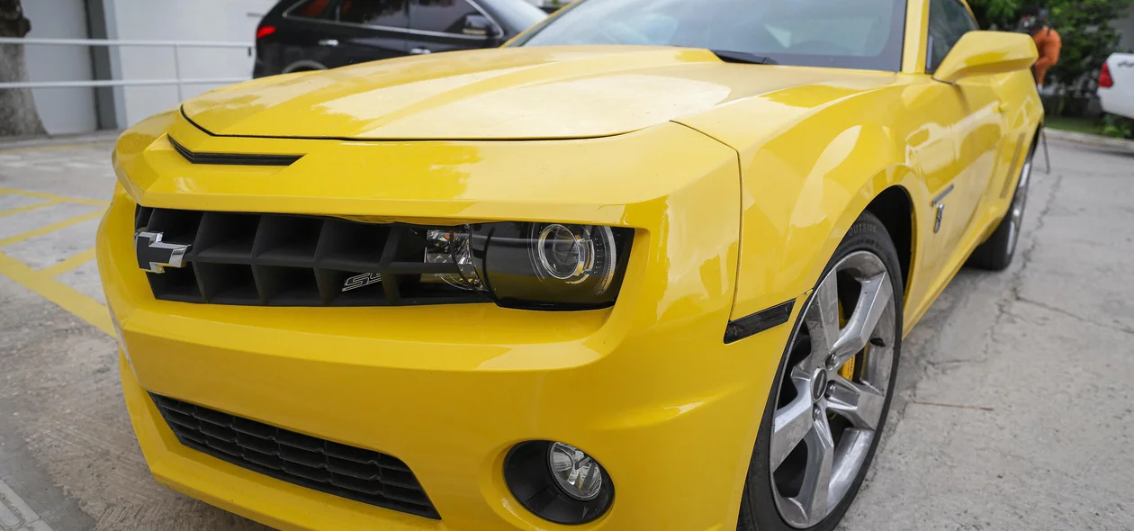 Camaro apreendido durante operação