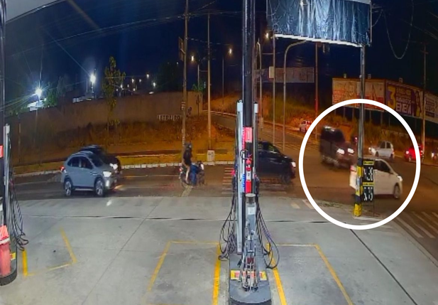 Câmera flagrou acidente na zona sul que deixou três mortos