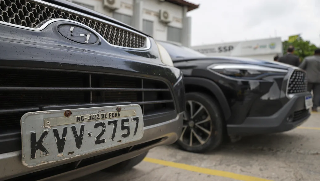 Carro com Placa de Juiz de fora apreendido durante operação
