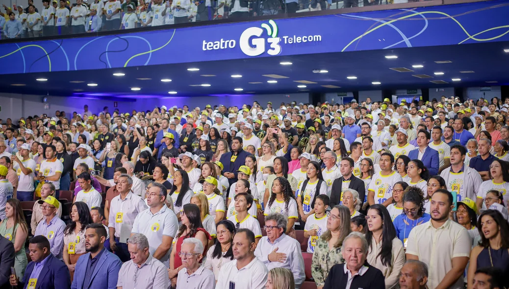 Centro de Convenções lotado