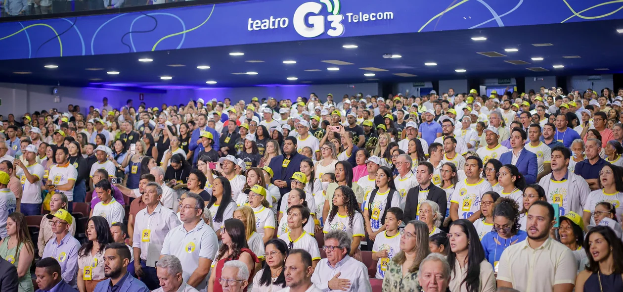 Centro de Convenções lotado