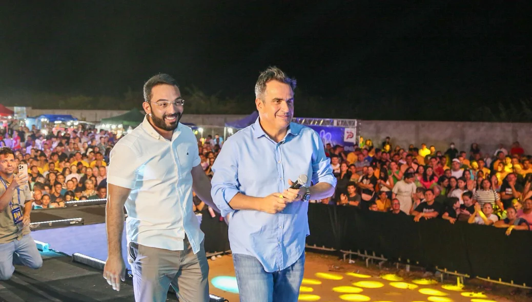 Ciro e o prefeito Francisco Emanuel