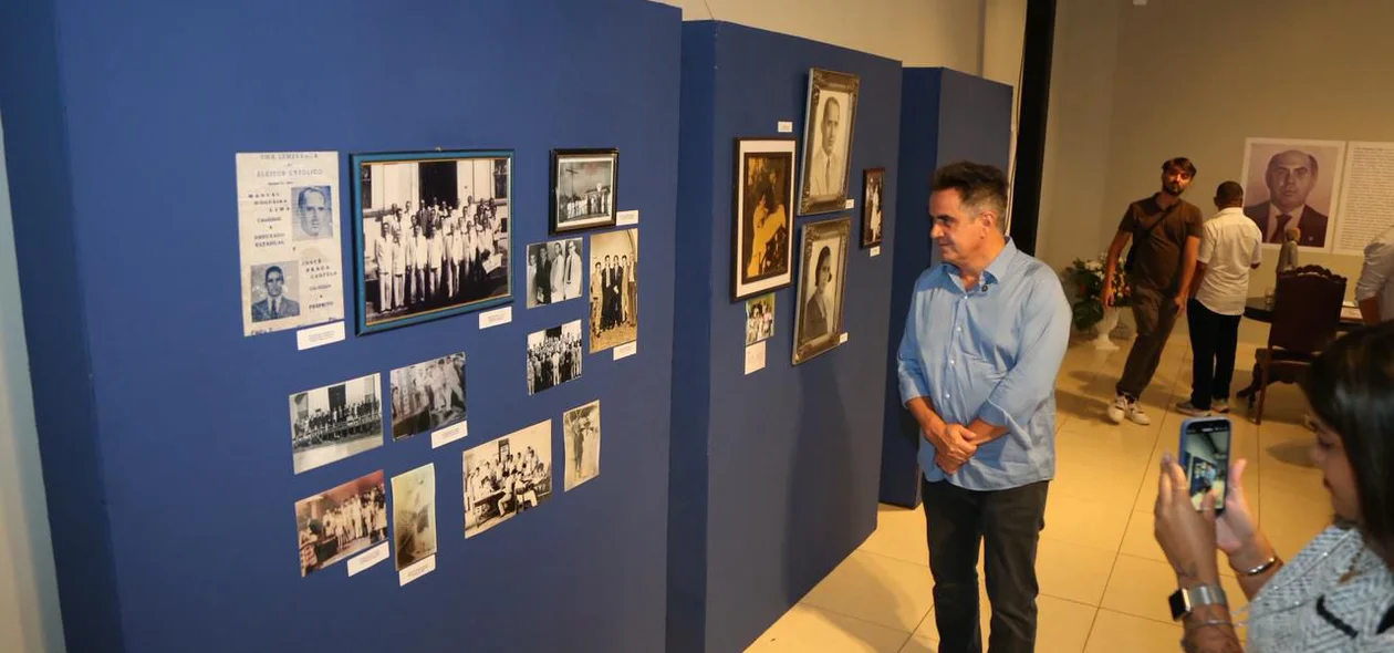 Ciro Nogueira participando da solenidade de inauguração do novo espaço