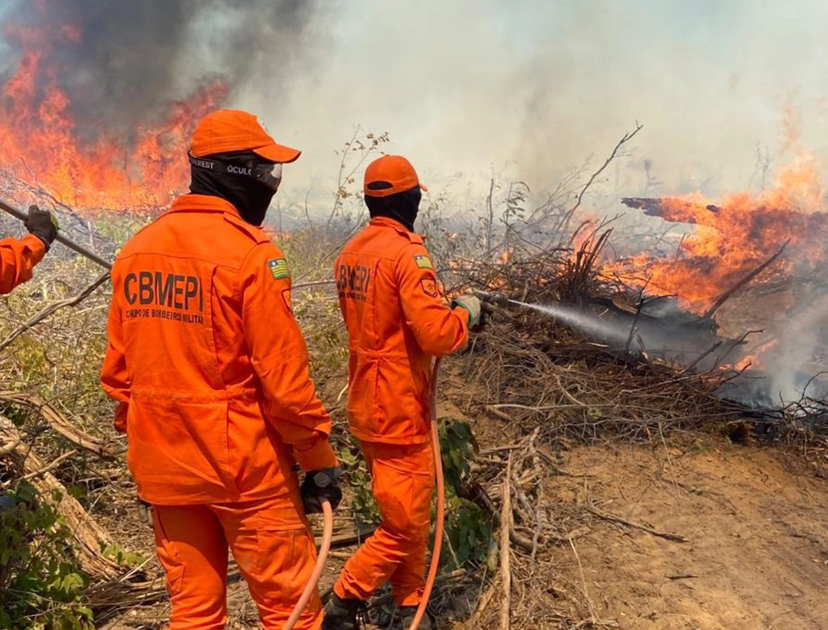Combate à incêndio em Pavussu