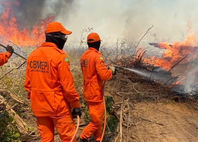 Combate à incêndio em Pavussu